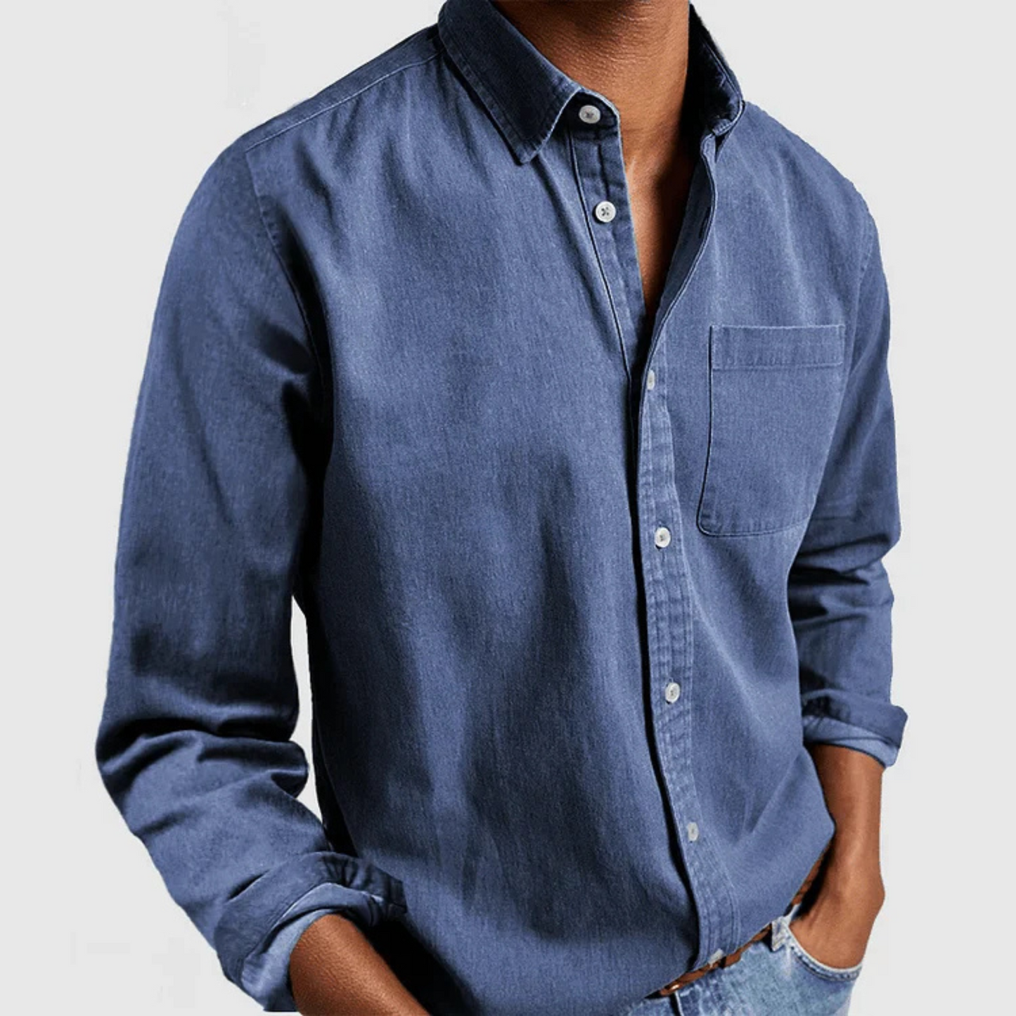 Fabrice | Homme Chemise | Manches Longues et Tissu Respirant
