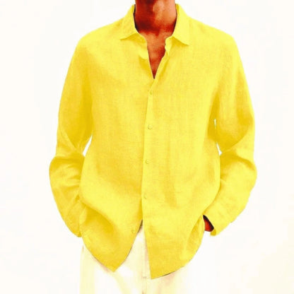 Hommes Chemise en Lin | Coupe Classique