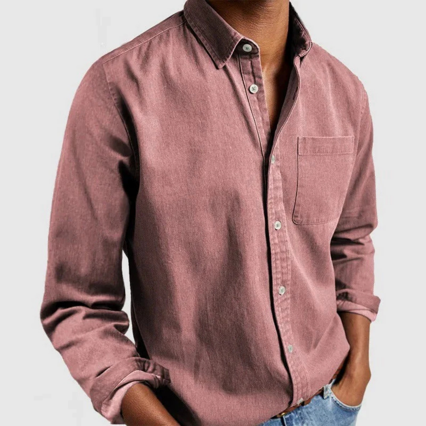 Fabrice | Homme Chemise | Manches Longues et Tissu Respirant